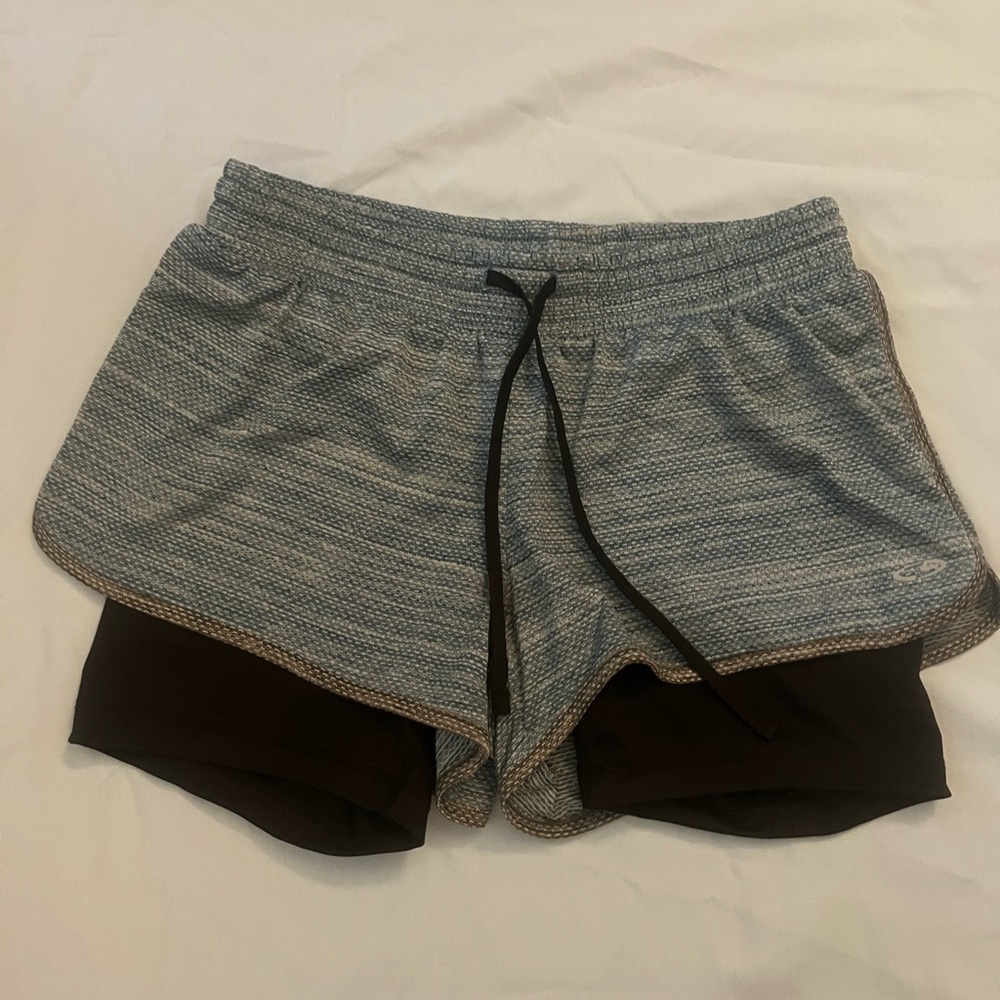 Target athletic shorts with built in spandex.
